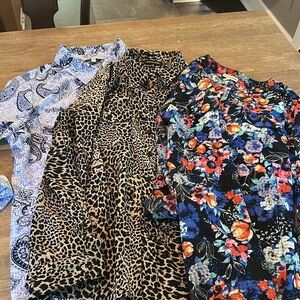 Bundle 3 Notations Blouse 1 M,  2 L